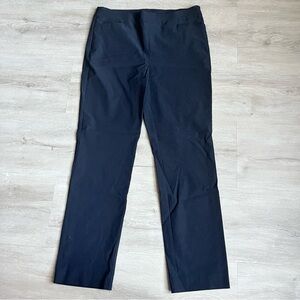 CHICO'S Pull On Tummy Control Black Pants SZ 12 R